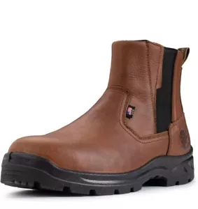 SUREWAY Herren Slipper Arbeitsstiefel für Herren - weiche Zehenpartie, verbesserte rutsch-/wasserdicht - Bild 1 von 11