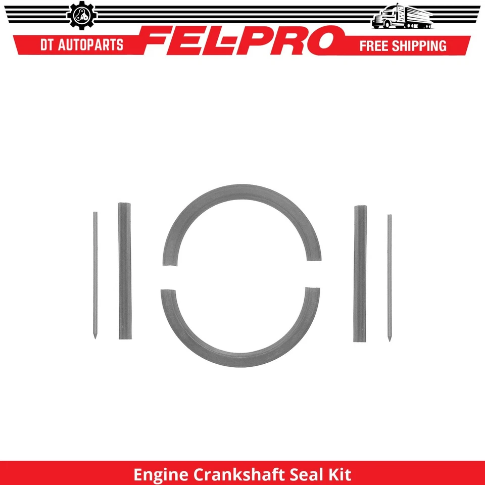 Kit de sello de cigüeñal trasero Fel-Pro 1956 1957 1958 para motor Ford F-100 1955-1965 Foto 1 de 1