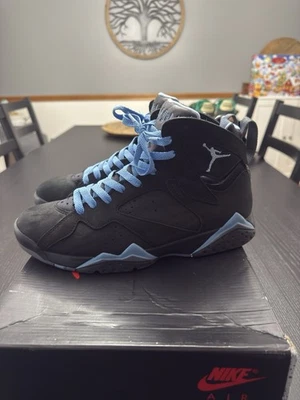 Nike Air Jordan Retro 7 VII Chambray Black Light Graphite 2023 Size 10 - Image 1 of 4