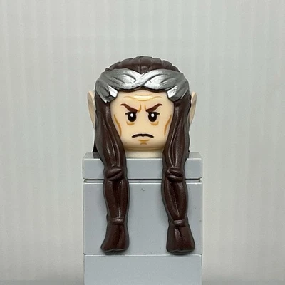 LEGO Señor de los Anillos Minifigura Piezas Pelo y Cabeza Solo para Elrond desde 79006 Foto 1 de 3