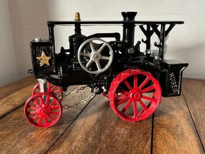 RARE VINTAGE HUBER STEAM ENGINE TRACTOR COLLECTOR'S SHOW PIECE NIB 1/25 SCALE - Image 1 of 4