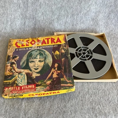 Vintage Cleopatra Castle Films Super 8 8mm Film Home Movie Foto 1 de 4