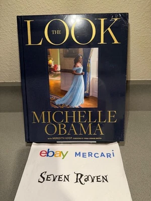 MICHELLE OBAMA THE LOOK DELUXE SIGNED EDITION AUTOGRAPHED HC BOOK IN HAND SEALED - Image 1 of 3