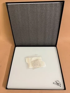 SIROOLAC Glass WHITE Gaming Mouse Pad, 320mm x 360mm. FAST/FREE DISPATCH!! - Picture 1 of 17