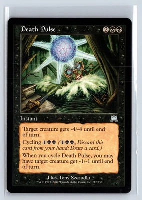 (3x) DEATH PULSE - Onslaught – MTG Magic the Gathering Card - Uncommon - Image 1 of 4
