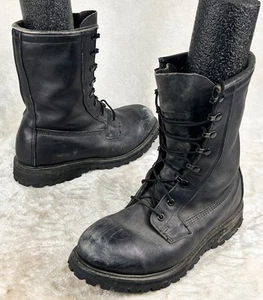 Belleville Black goretex vibram sole Combat boots Mens Size 8.5 R 297 Military - Picture 1 of 7