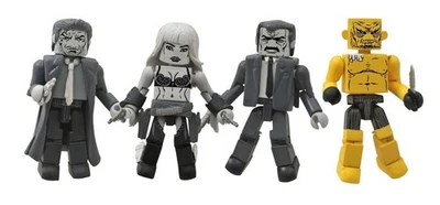 Diamond Select Minimates Sin City Serie 1 Set Di Action Figure - Immagine 1 di 3