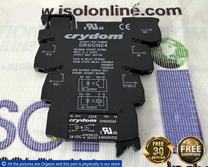 Crydom DRA-CN024D24 Solid State Relay SSR 3.5A 24DC CN024D24 DRSCN24 Sensata - Picture 1 of 9
