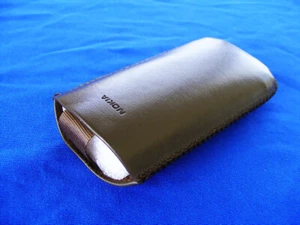 Brązowa torebka, etui, pokrowiec, kabura, slajd, skóra (Nokia 8800) - Zdjęcie 1 z 1