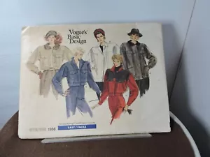 Vogue pattern 1968 basic design for jackets size 8 - Picture 1 of 3