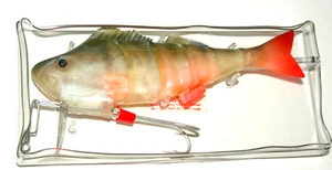Sosy Large Soft Lure Fishing Tournament New NOS 1980s Perch? Saltwater Amazing! - Picture 1 of 5