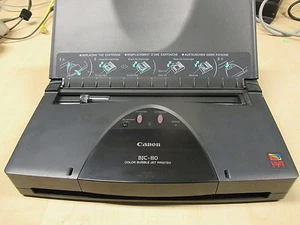 CANON BJC-80 BJC 80 Inkjet Color Laptop MOBILE Printer Parallel Drucker EXCL PSU - Afbeelding 1 van 4