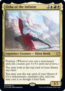 *FOIL* ELSHA OF THE INFINITE NM Commander 2019 mtg Gold - Mythic - Picture 1 of 1