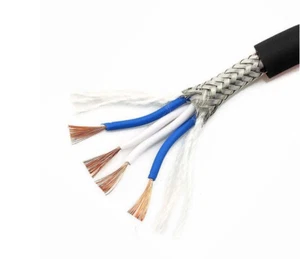 50' Canare L-4E6S - Premier Star Quad Microphone Cable - Unterminated Black - Picture 1 of 1