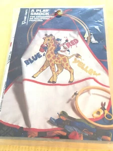 Vogart Play Smock 8746A Embroidery Or Ballpoint Painting Kit NIP Crafts USA - Picture 1 of 4