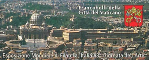 Vatican City #MiMH7 MNH Booklet 1998 Milan Good Shepherd Sheep [1086a]