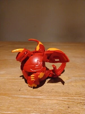 Bakugan Battle Planet Deka Dragonoid Jumbo Transforming Red 90502AWK Foto 1 de 4