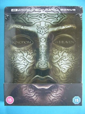 Kingdom of Heaven Limited Edition 4K UHD & Blu-Ray Steelbook New Sealed - Image 1 of 4