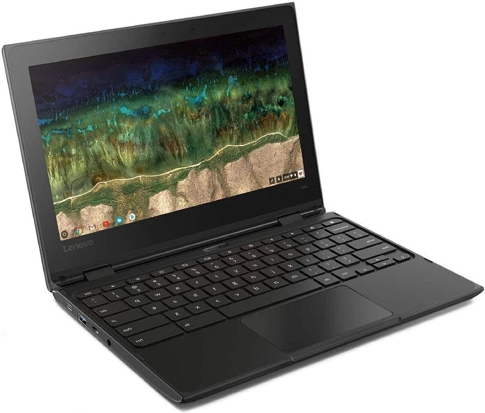 Lenovo 300e Gen 2 11.6" Chromebook 8GB Ram 64GB eMMC 81MC 81MC0003US Funciona bem - Imagem 1 de 4