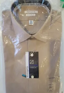 Mens Van Heusen No Iron Classic/regular Fit Chino long sleeve shirt 15.5(32-33) - Picture 1 of 7