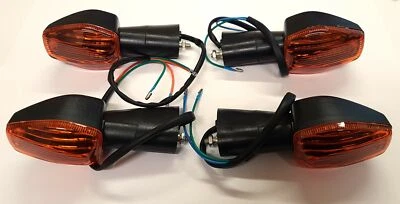 Juego completo de indicadores universales x4 para Kawasaki KE 175 D 1980 - 1983 Foto 1 de 4