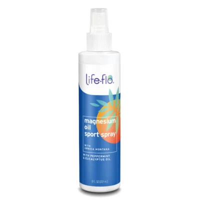 Spray deportivo de aceite de magnesio Life-Flo | 8 oz Foto 1 de 4