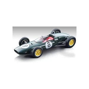 SCALE MODEL COMPATIBLE WITH LOTUS 21 N.8 3rd FRENCH GP 1961 JIM CLARK 1:18 TECNO - Picture 1 of 1