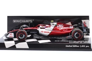 Alfa Romeo C42 Gp Bahrain 2022 Zhou Guanyu, MINICHAMPS 1:43 F1RS - Foto 1 di 3