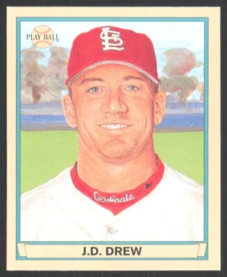 2003 Upper Deck Play Ball Mini J.D. Drew St. Louis Cardinals #66 - Image 1 of 2