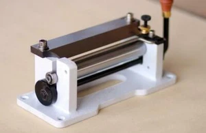6" Manual Leather Skiver Peeler Splitter DIY Shovel Skin Skiving Machine Peeling - Foto 1 di 3