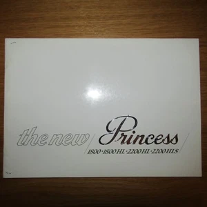 AUSTIN PRINCESS 1800 1800HL 2200HL 2200HLS UK Market Car Sales Brochure 1975 - Imagen 1 de 1