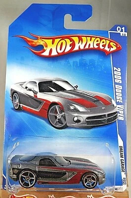 Dodge Viper Coupe 2009 Hot Wheels #147 Dream Garage 1/10 2006 variante gris oscuro  Foto 1 de 4
