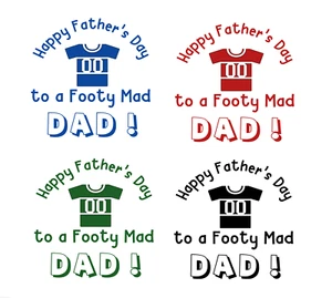 Footy Mad Dad Palloncino Vinile perfetto per palloncini lamina, sfera, bobo, riempitivi - Foto 1 di 1