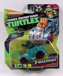 Teenage Mutant Ninja Turtles T-Machines Raphael in Armored Truck Diecast