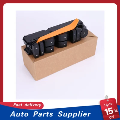 Botones de interruptor de control de ventana eléctrica del conductor para Chevy Silverado GMC Sierra 07-13 Foto 1 de 4