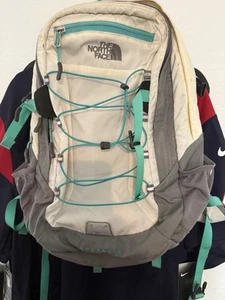 The North Face Borealis Flex Vent Backpack Rucksack Laptop Gray White Teal Unuse - Picture 1 of 4
