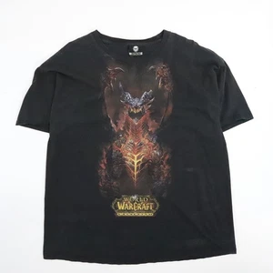 Camiseta Promocional Juego PC Vintage World Of Warcraft Cataclysm Blizzard Talla XL - Imagen 1 de 8