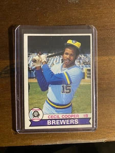 1979 O-Pee-Chee Cecil Cooper Milwaukee Brewers - Picture 1 of 2
