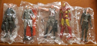 6" Custom Marvel Superhero Figures Lot Thor, Iron Man, Nick Fury & Black Widow - Image 1 of 4