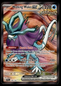Walking Wake ex 189/162 SV05: Temporal Forces Pokemon - Picture 1 of 2