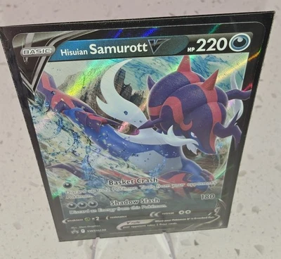 Hisuian Samurott V SWSH239 SWSH: Sword & Shield Promo Cards Holo - Image 1 of 2