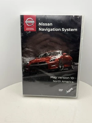 Nissan Navigation System Map Version 10 North American (2018) DVD ROM Sealed - Image 1 of 3