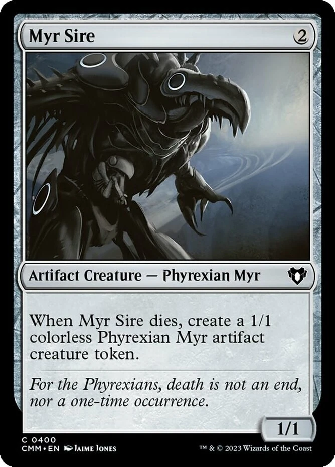 x1 Myr Sire - Commander Masters - NM - MTG - Image 1 of 1