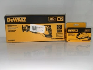 DEWALT 20-Volt MAX XR Cordless Brushless Reciprocating Saw with 4.0Ah Battery - Picture 1 of 6