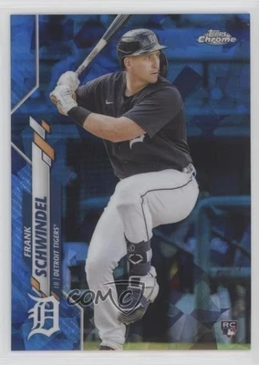 2020 Topps Chrome Update Sapphire Edition Frank Schwindel #U-118 Rookie RC - Image 1 of 2