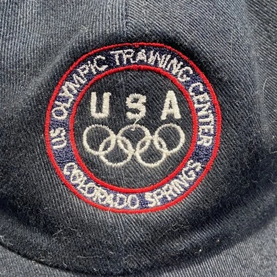 Centro de Entrenamiento Olímpico de Estados Unidos Gorra Gorra Correa Trasera Para Hombres EE. UU. Colorado Springs Juegos Olímpicos Foto 1 de 4