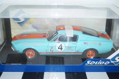 Solido Ford Shelby GT 500 1967 Gulf Racing Tribute 1:18th ref S1802911 - Image 1 of 4