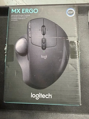 Logi Logitech MX Ergo M-R0065 Trackball Mouse Tilt Plate Gaming - Image 1 of 4