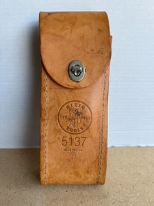 Kleine Vintage Leder Werkzeug Gürteltasche 5137 Made USA - Bild 1 von 3
