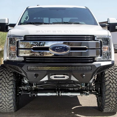 For Ford F-250 Super Duty 17-22 Bumper Stealth Fighter Full Width Hammer Black Foto 1 de 4